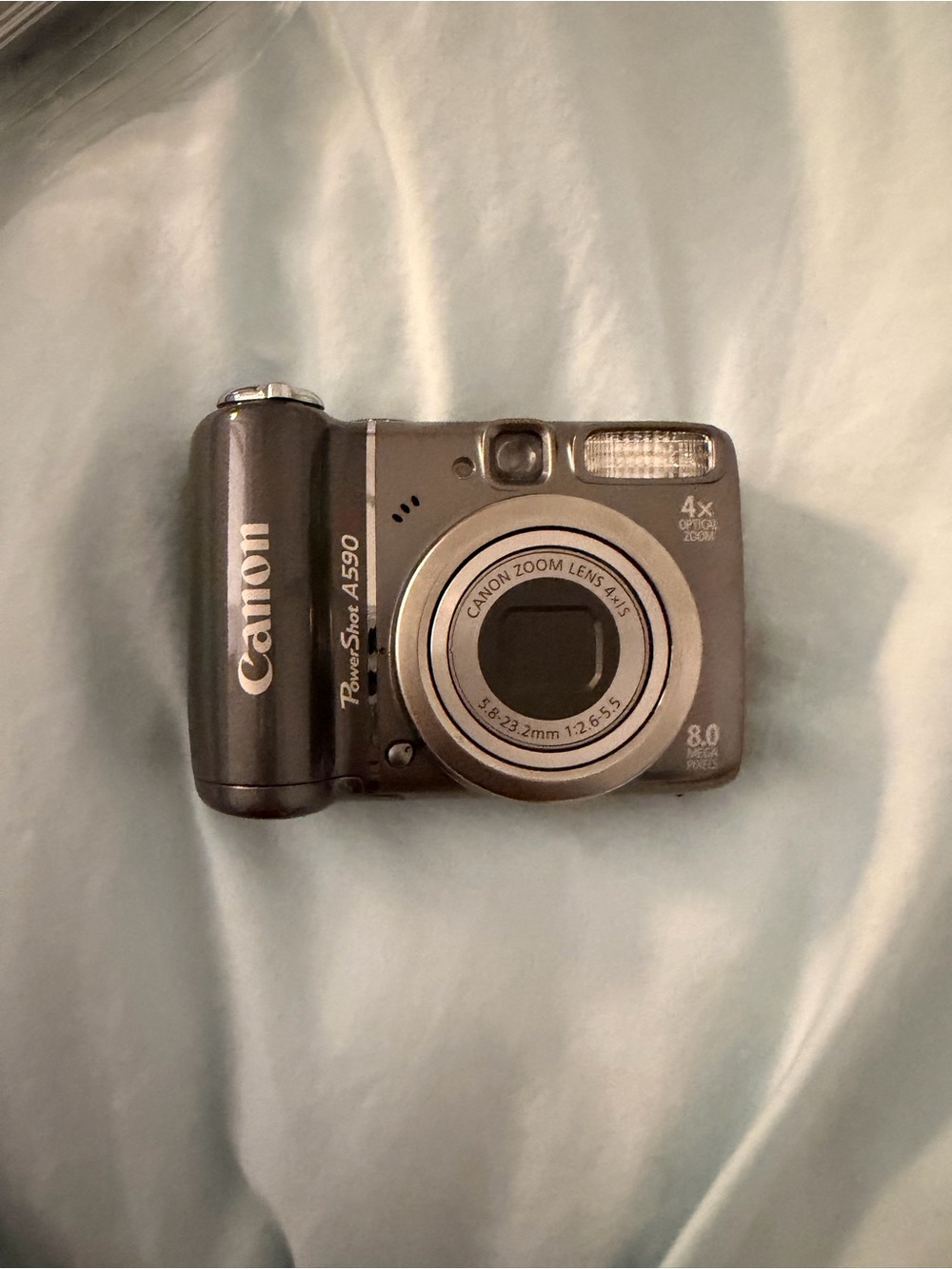 Canon PowerShot A590 IS 8MP Digital Camera – Vintage Point & Shoot
